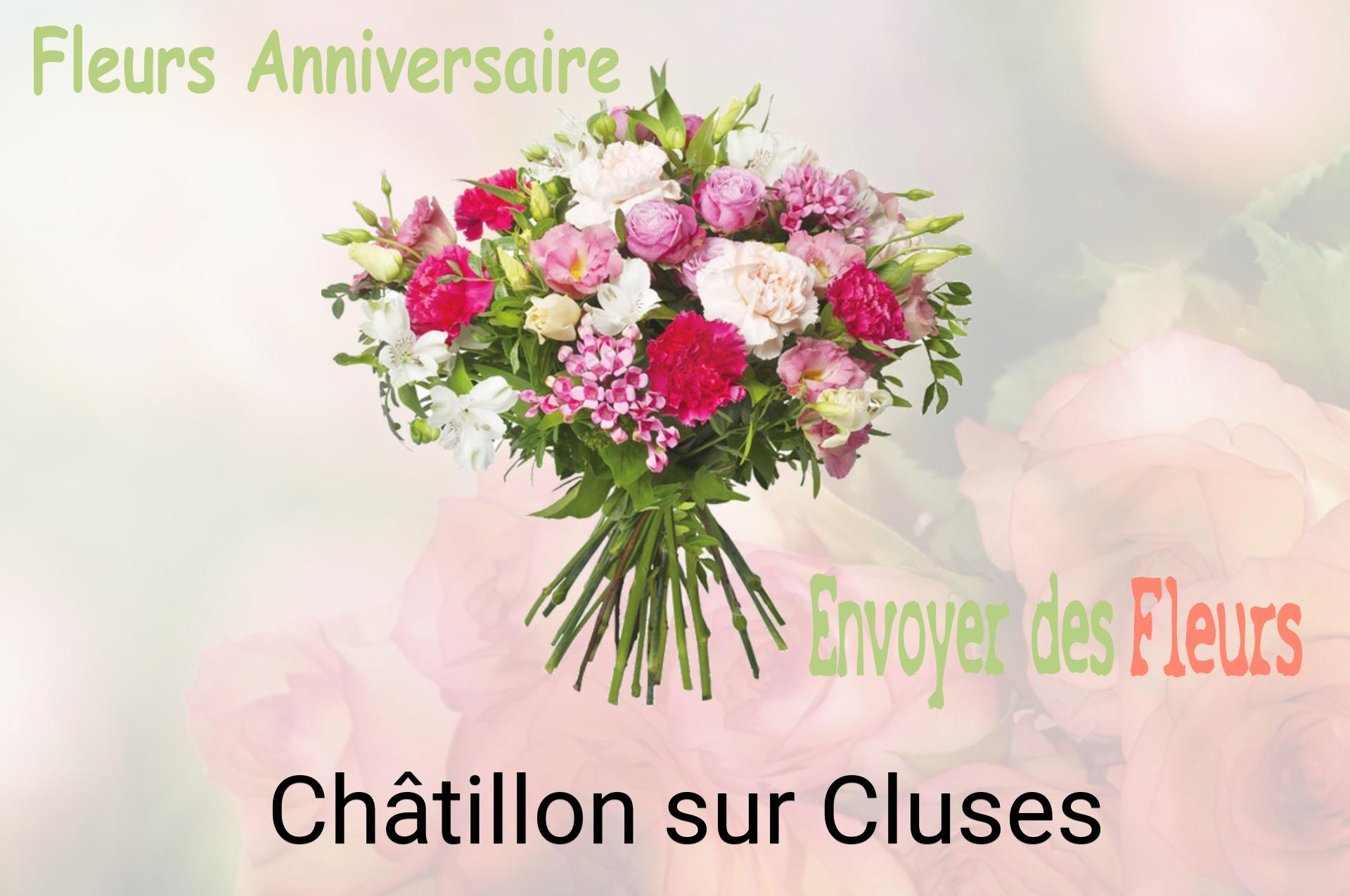 Bouquet de fleurs d’anniversaire livré à Châtillon-sur-Cluses